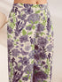 Cream Pure Cotton Floral Printed Straight Co-ord Set