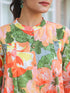 Multicolor Pure Cotton Floral Printed A-line Tunic